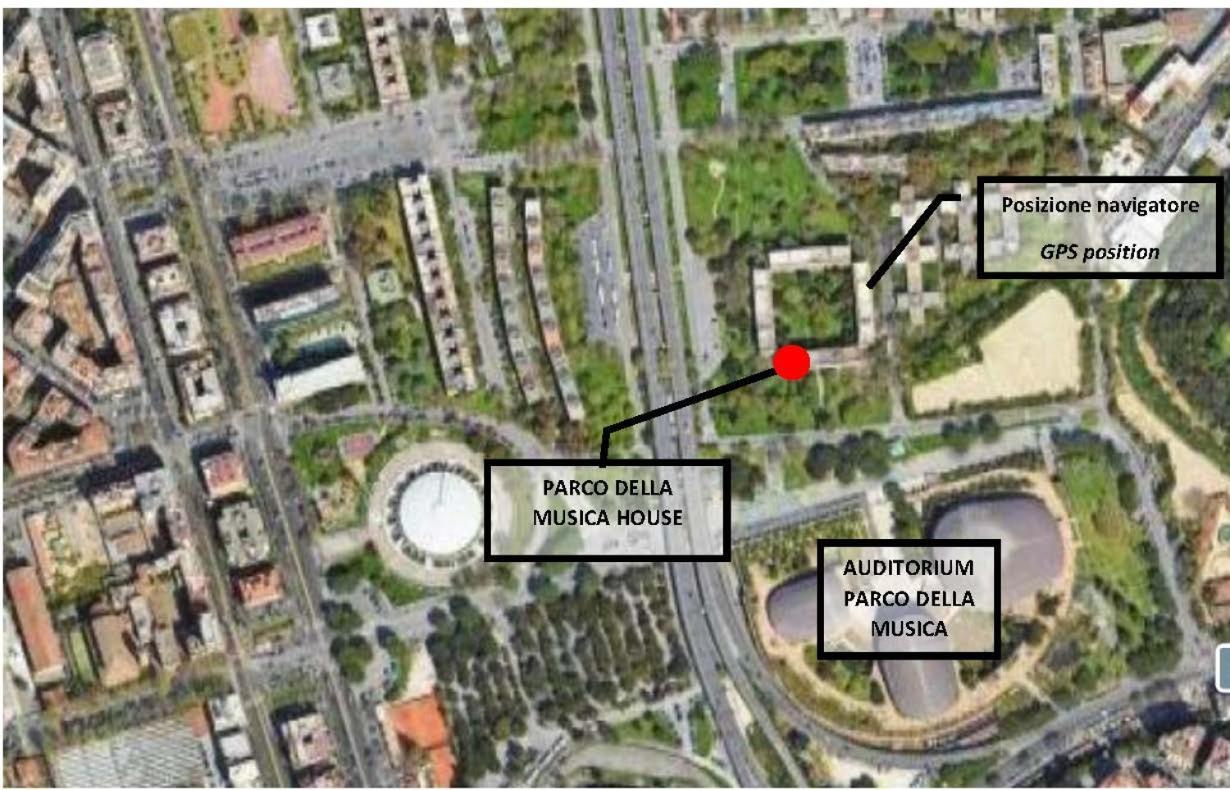 Accommodatie bij particulieren Parco Della Musica House *